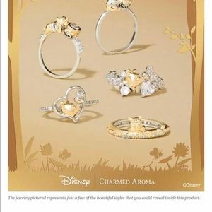 Charmed Aroma Winnie the Pooh ring NWT.